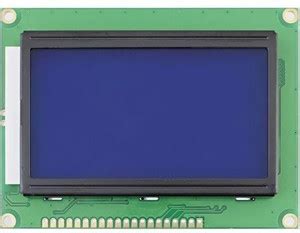SunRobotics Graphic LCD Display 128x64 Blue Color Electronic Components ...