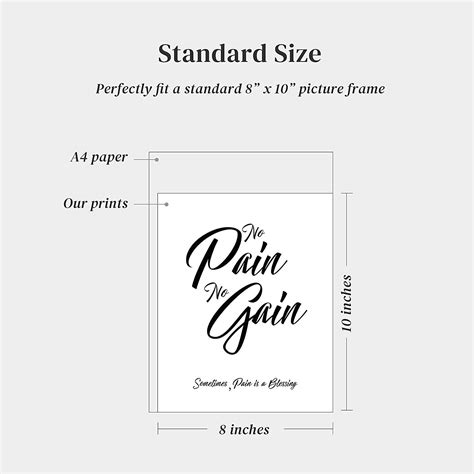 Buy BANGJAGO Inspirational Quotes and Sayings Wall Decor, Motivational ...