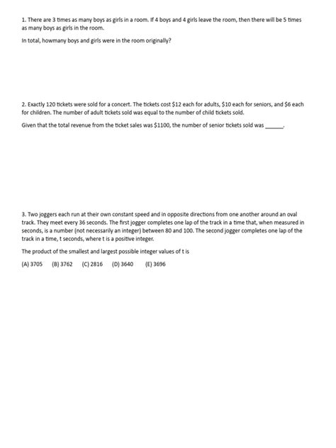 Basic Math Practice Word Problems 的图像结果