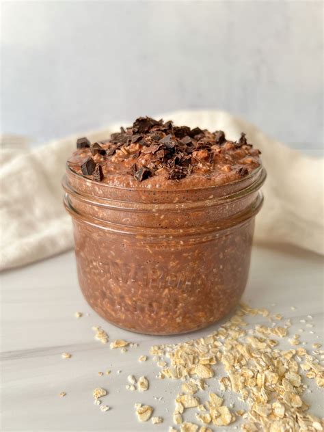 Chocolate fudge overnight oats – Artofit