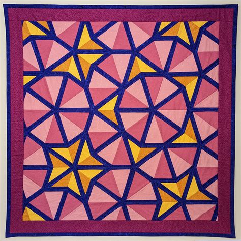Penrose tiling quilt