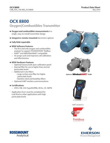 All Emerson Automation Solutions - ROSEMOUNT catalogs and technical ...