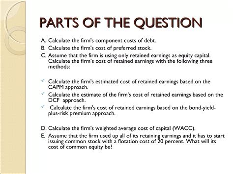 Image result for Example of WACC Calculation