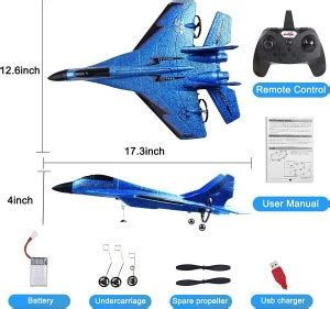 go ready ZY-530 Jet Fighter Stunt RC Airplane with Automatic Balance ...