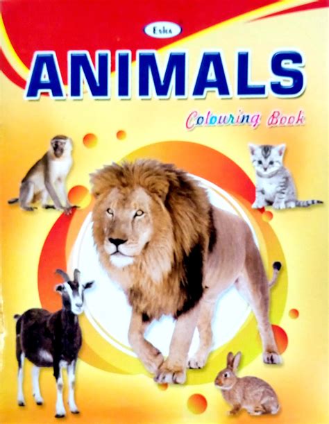 Routemybook - Buy Esha Animals Colouring Book by Esha Editorial Board ...