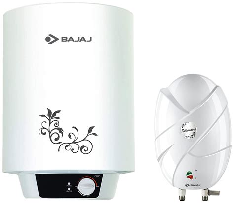 Bajaj New Shakti Neo 15L Metal Body 4 Star Water Heater with Multiple ...