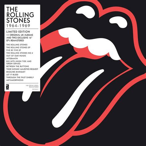 The Rolling Stones 1964-1969 - Limited Edition Remastered Vinyl Box Set ...