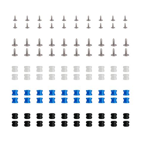 BETAFPV 100pcs Screw Rubber Damper Set M1.2x4 Screw M1.4x5 Screw Rubber ...