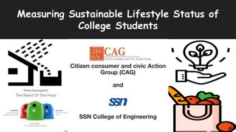 Measuring Sustainable Lifestyle Status of College Students | CAG