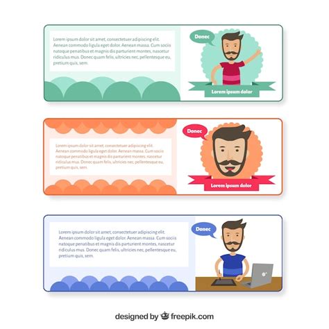 Grafik-Designer Banner | Kostenlose Vektor