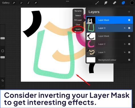 Procreate Layer Mask 的图像结果