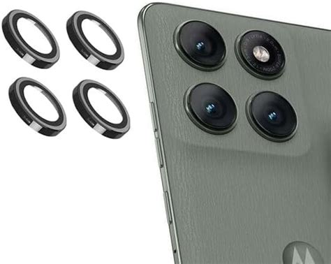 MOBIKTC Camera Ring Lens Protector Tempered Glass For Motorola Moto ...