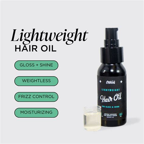 Lightweight Hair Oil - O'Douds