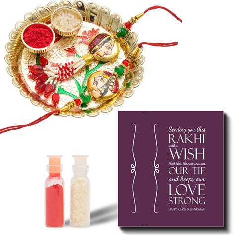 Buy DEVU PARBAT ENTERPRISE Rakshabandhan Special Rakhi Combo - Designer ...