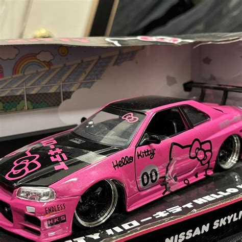 Authentic 2003 Nissan Skyline GT-R (R34) Hello Kitty... - Depop