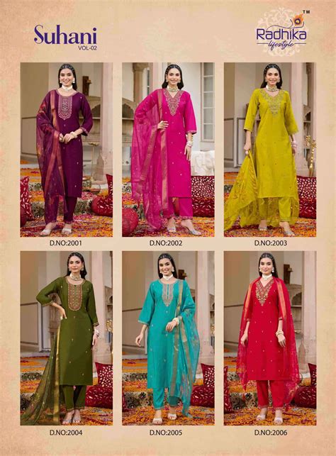Radhika Lifestyle Suhani Vol 2 Readymade Suits Wholesale Price Surat