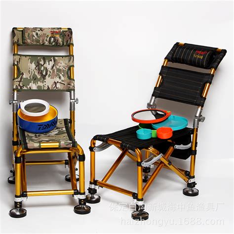 黑酷系列钓鱼椅钓椅可躺折叠多种功能10档位升降野钓台钓椅渔具-阿里巴巴