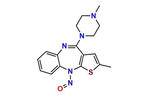 N-Nitroso Olanzapine | CAS No- NA | NA