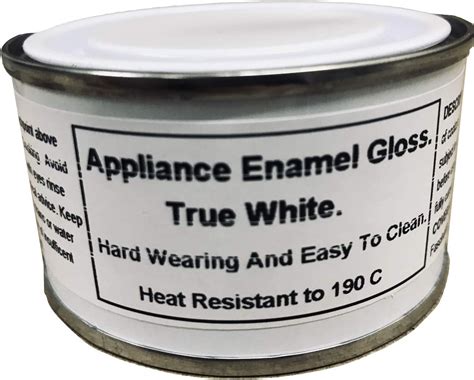 1 x 150ml True White Gloss Fridge, Cooker and Appliance Enamel Paint ...