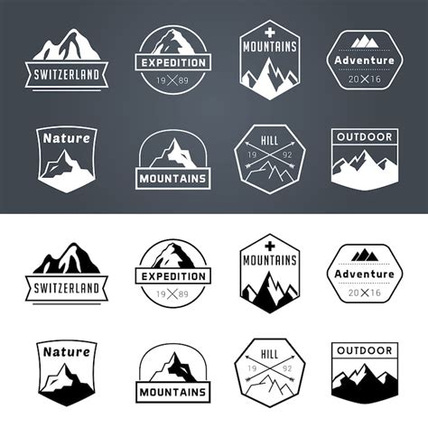 Matterhorn pictogram Vectors - Download Free High-Quality Vectors from ...