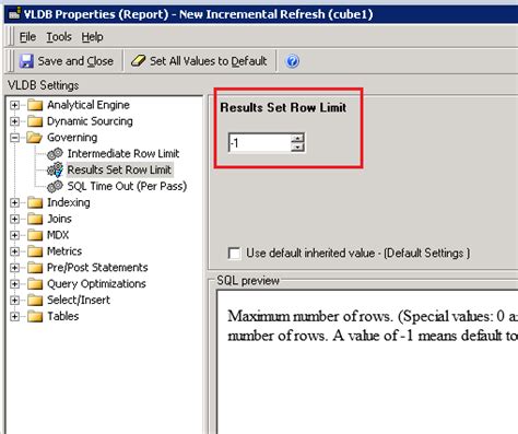 MicroStrategy Count Rows 的图像结果