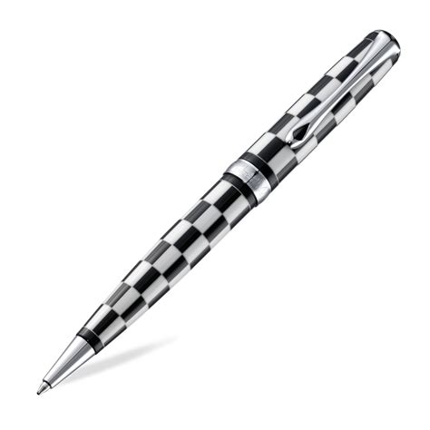Diplomat Excellence A+ Chequered Ball Pen | Shop Online | Diplomat – Makoba