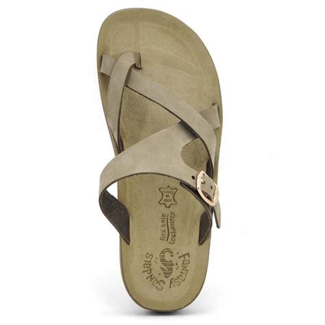 Anatomic Women Leather Sandals Fantasy S307 Ariadni, Khaki