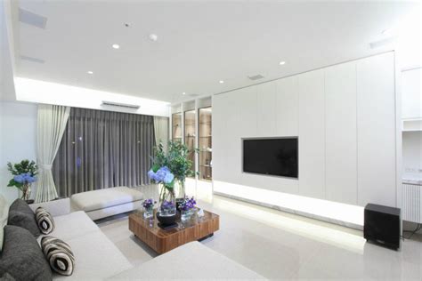120平米二居室现代简约装修效果图_太平洋家居网图库
