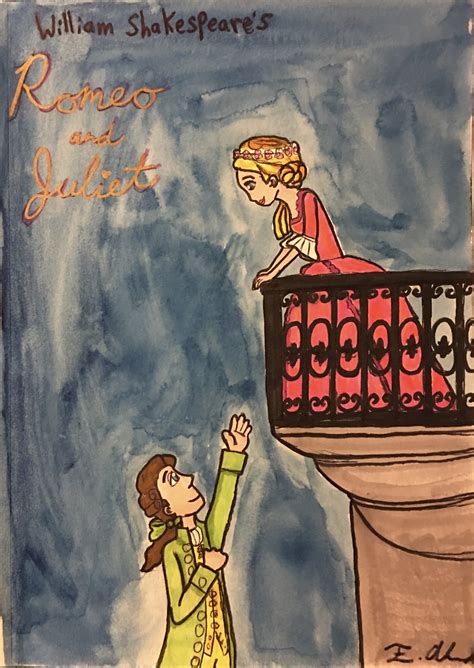 Romeo And Juliet Balcony Drawing