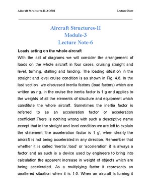 Aircraft Structures-II Module 5 Lecture Note 6 - Aircraft Structures-II ...