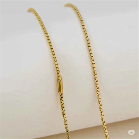 Cuban 18K Gold Plated link chain – Padmeya Store