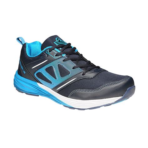 Buy Admiral Men's Top Runner Navy SkyBlue Running Shoes - 10 UK/India ...