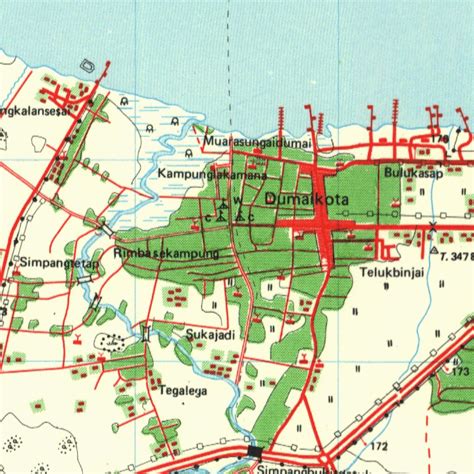 Dumai (0817-52) Map by Badan Informasi Geospasial | Avenza Maps