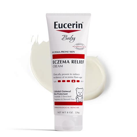 Eucerin Baby Eczema Relief, Fragrance Free Body Cream, 8 oz Tube HSA ...