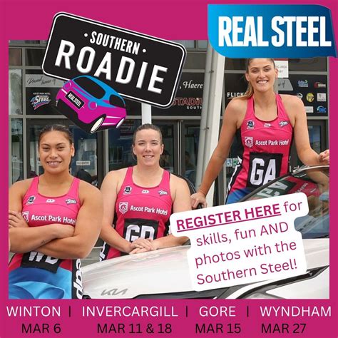 STEEL ROADIE, Central Southland Netball Centre, Winton, 6 March 2025 ...