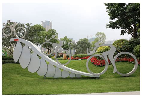 大型户外喷漆不锈钢园林景观雕塑 学校绿地广场创意抽象不锈钢雕-阿里巴巴