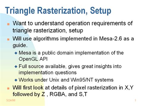 Image result for Rasterisation Tutorial