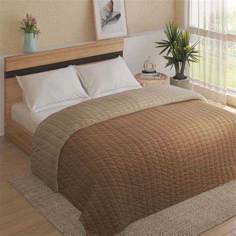 Buy Homeshores Cotton Embroidered Double Quilt from Home Centre at just ...