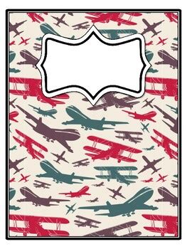 4 Air Transportation Binder Covers and Spines school resource by Swati ...