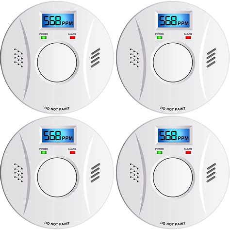 Smoke Detector and Carbon Monoxide Detector Co2 Detector Battery ...