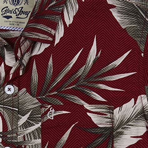 Buy Gini & Jony Boys' Shirt (121246516062 C456 Rio RED(C456) 24M) at ...