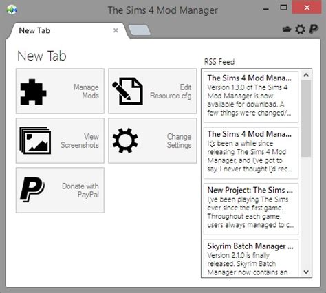 Sims 4 TS4 Mod Manager 的图像结果