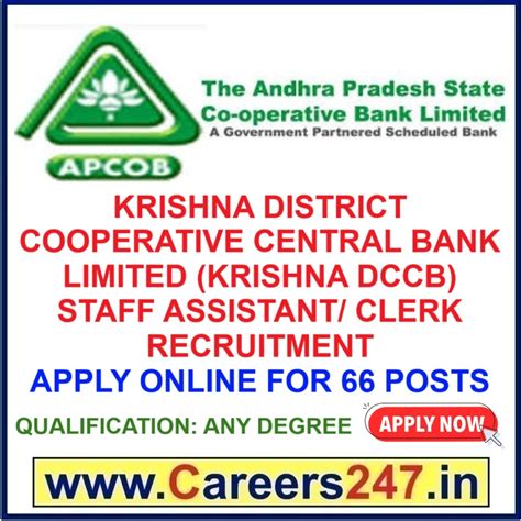 Krishna District Cooperative Central Bank Limited (Krishna DCCB) Staff ...