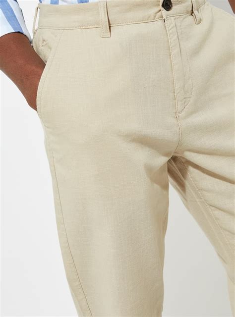 Buy URB_N Men Slim Fit Solid Chinos Online at just Rs. 1299.0 ...