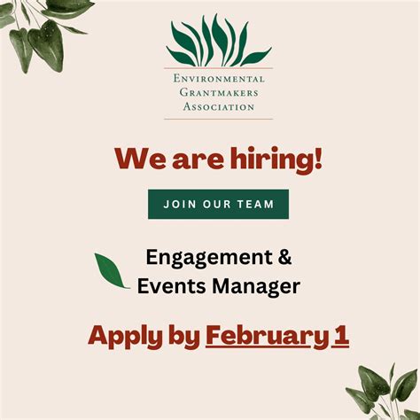 Environmental Grantmakers Association on LinkedIn: #apply #philanthropy ...