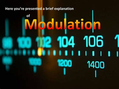 What Is Modulation 的图像结果
