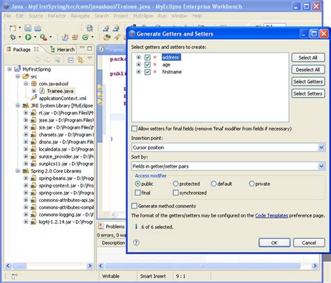 Spring Framework Examples 的图像结果