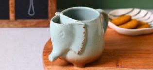 Buy WEAVING HOMES Daisy Bloom Mug 250 ML Handmade Ceramic Mugs Gift to ...