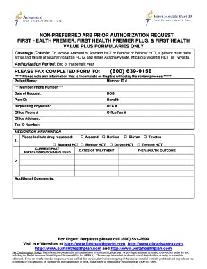 Fillable Online 2012 , HCT, , HCT, , and HCT Prior Authorization Fax ...