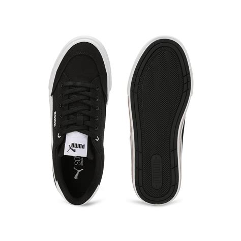 Buy Puma Court Classic Vulc FS Unisex Black Sneakers Online